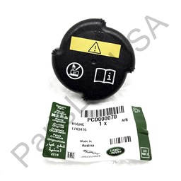 Show details for Genuine Land Rover Radiator Overflow Expansion Tank Cap PCD000070 Picture of Genuine Land Rover Radiator Overflow Expansion Tank Cap PCD000070